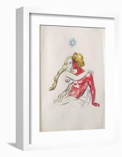 La Princesse de Babylone 48 (Suite couleur)-Kees van Dongen-Framed Premium Edition