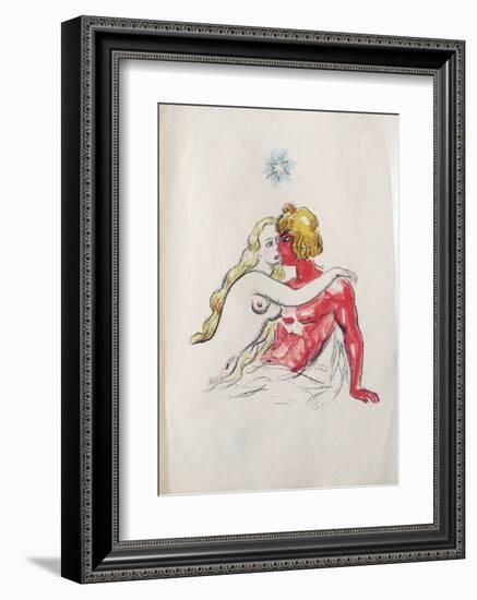 La Princesse de Babylone 48 (Suite couleur)-Kees van Dongen-Framed Premium Edition