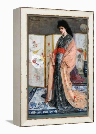 La Princesse Du Pay De La Porcelaine, 1864-James Abbott McNeill Whistler-Framed Premier Image Canvas