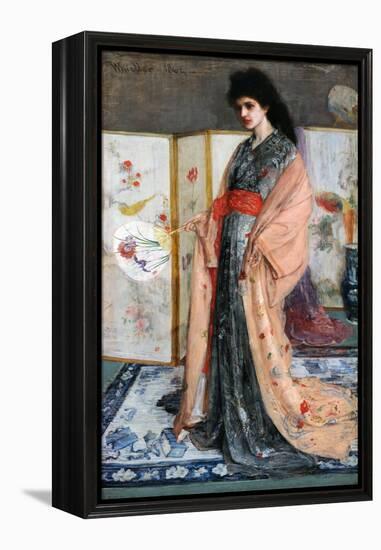 La Princesse Du Pay De La Porcelaine, 1864-James Abbott McNeill Whistler-Framed Premier Image Canvas