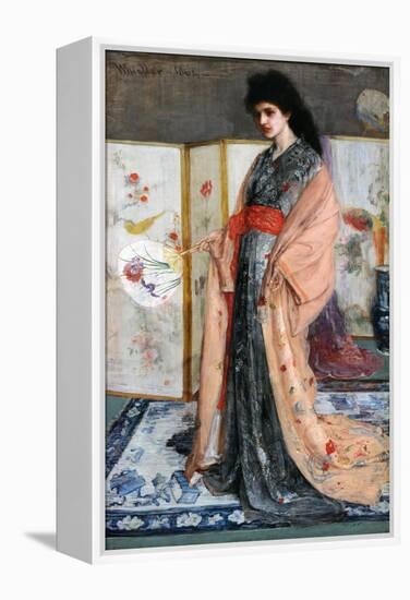 La Princesse Du Pay De La Porcelaine, 1864-James Abbott McNeill Whistler-Framed Premier Image Canvas