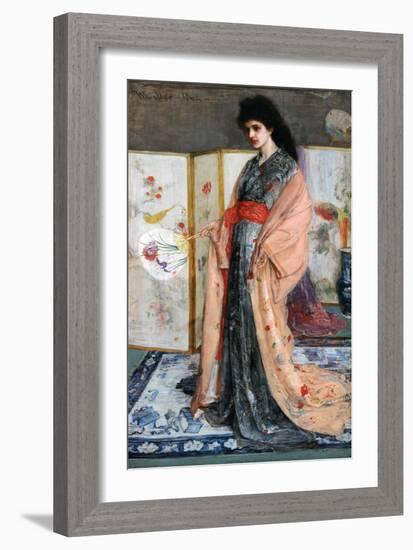 La Princesse Du Pay De La Porcelaine, 1864-James Abbott McNeill Whistler-Framed Giclee Print