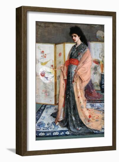 La Princesse Du Pay De La Porcelaine, 1864-James Abbott McNeill Whistler-Framed Giclee Print