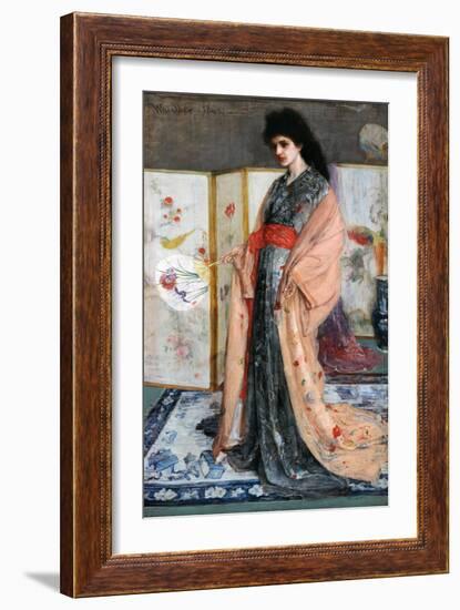 La Princesse Du Pay De La Porcelaine, 1864-James Abbott McNeill Whistler-Framed Giclee Print