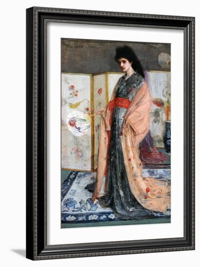 La Princesse Du Pay De La Porcelaine, 1864-James Abbott McNeill Whistler-Framed Giclee Print