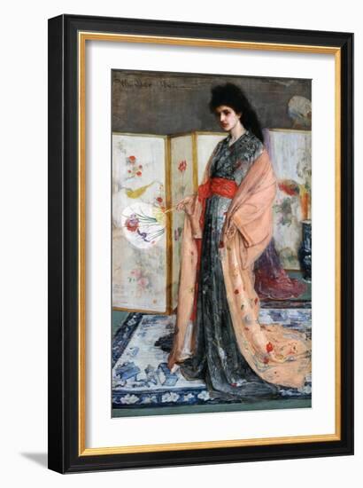 La Princesse Du Pay De La Porcelaine, 1864-James Abbott McNeill Whistler-Framed Giclee Print