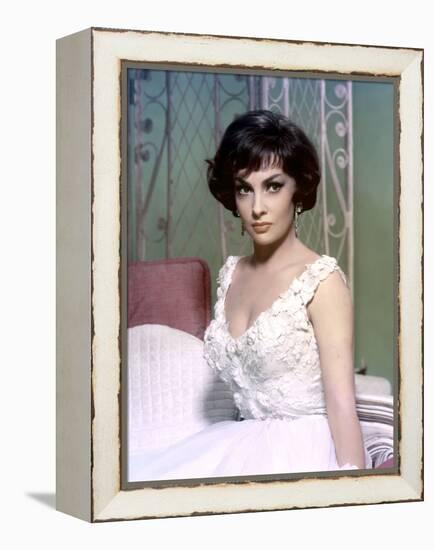 La proie des vautours Never So Few by JohnSturges with Gina Lollobrigida, 1959 (photo)-null-Framed Stretched Canvas