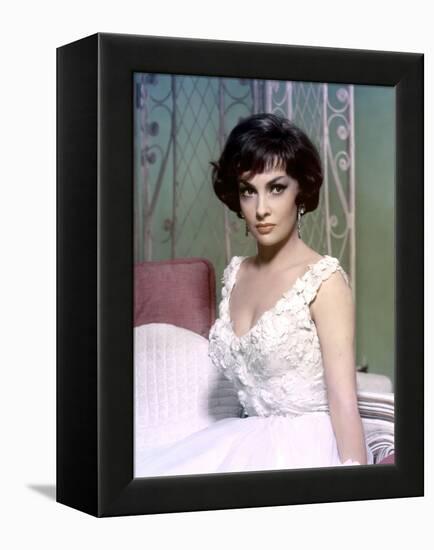 La proie des vautours Never So Few by JohnSturges with Gina Lollobrigida, 1959 (photo)-null-Framed Stretched Canvas