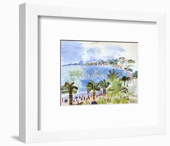 La Promenade des Anglais, c.1928-Raoul Dufy-Framed Art Print