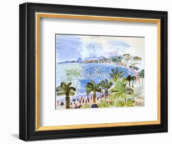 La Promenade des Anglais, c.1928-Raoul Dufy-Framed Art Print