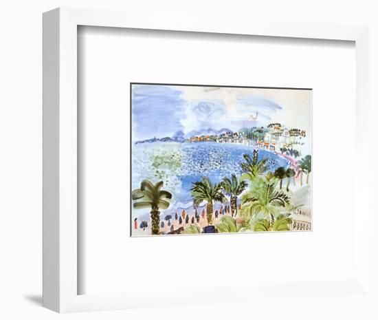 La Promenade des Anglais, c.1928-Raoul Dufy-Framed Art Print