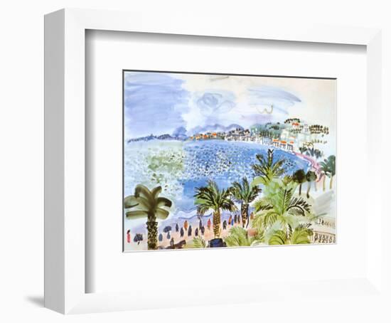 La Promenade des Anglais, c.1928-Raoul Dufy-Framed Art Print