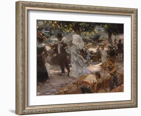 La Promenade-Gaston De Latouche-Framed Giclee Print