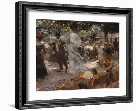 La Promenade-Gaston De Latouche-Framed Giclee Print