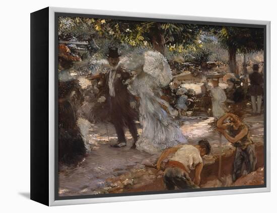 La Promenade-Gaston De Latouche-Framed Premier Image Canvas