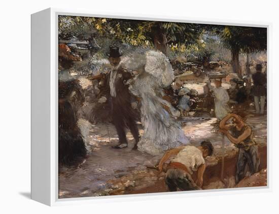 La Promenade-Gaston De Latouche-Framed Premier Image Canvas