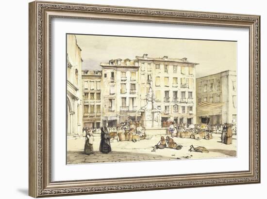 La Puerta Del Sol-John Frederick Lewis-Framed Giclee Print