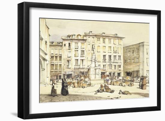 La Puerta Del Sol-John Frederick Lewis-Framed Giclee Print