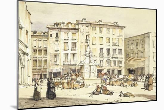 La Puerta Del Sol-John Frederick Lewis-Mounted Giclee Print