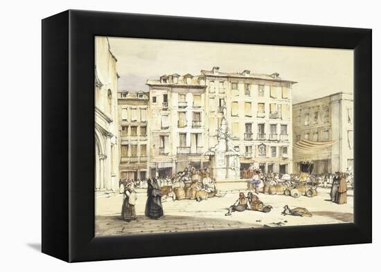 La Puerta Del Sol-John Frederick Lewis-Framed Premier Image Canvas