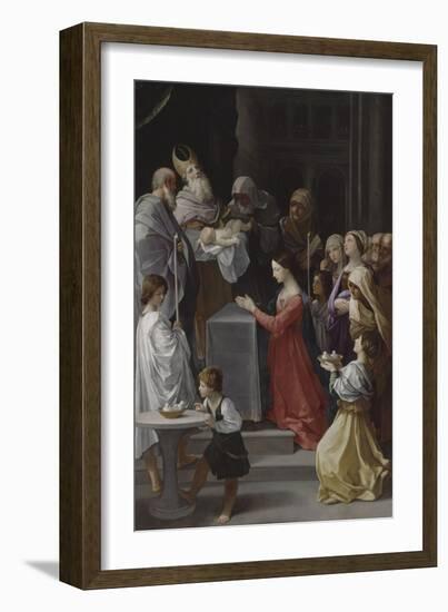 La purification de la Vierge-Guido Reni-Framed Giclee Print