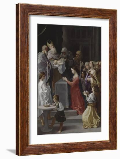 La purification de la Vierge-Guido Reni-Framed Giclee Print