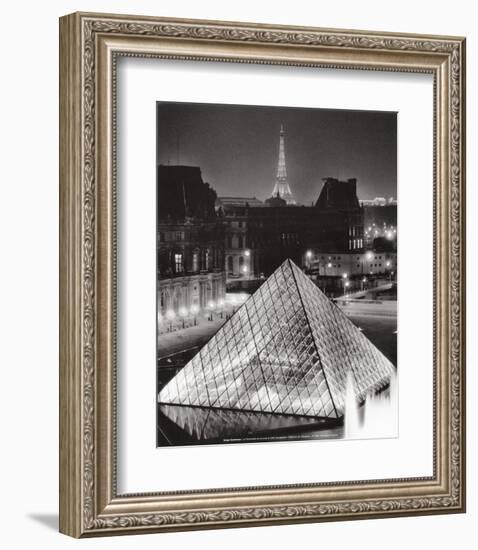 La Pyramide de Louvre-Serge Sautereau-Framed Art Print