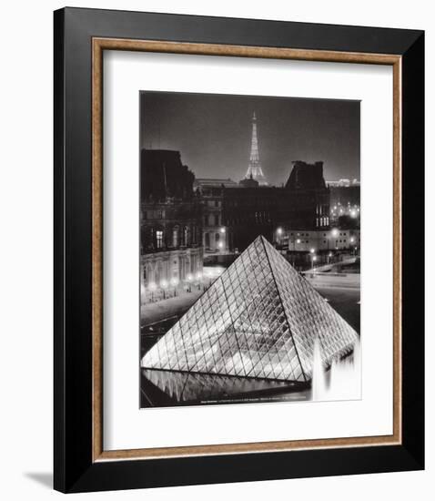 La Pyramide de Louvre-Serge Sautereau-Framed Art Print