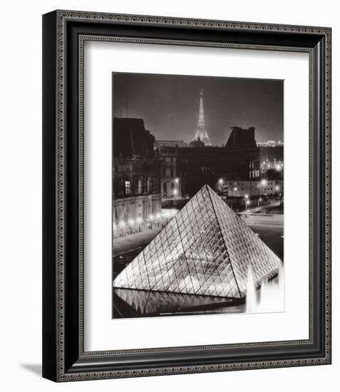 La Pyramide de Louvre-Serge Sautereau-Framed Art Print