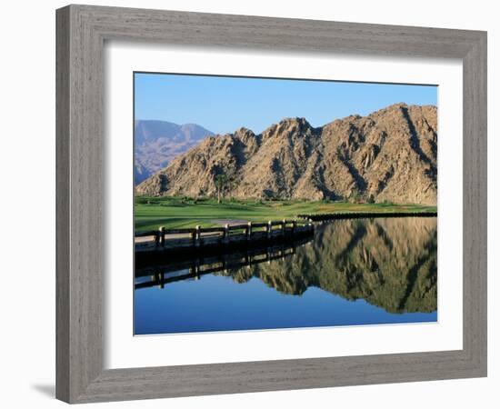 La Quinta Golf Course, California, USA-null-Framed Photographic Print