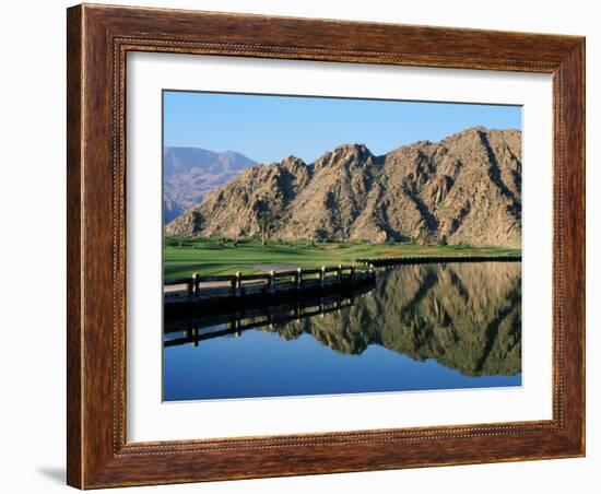 La Quinta Golf Course, California, USA-null-Framed Photographic Print