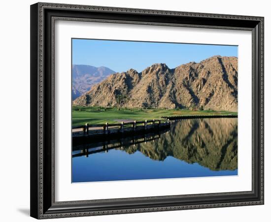 La Quinta Golf Course, California, USA-null-Framed Photographic Print