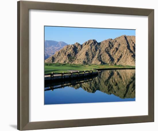 La Quinta Golf Course, California, USA-null-Framed Photographic Print