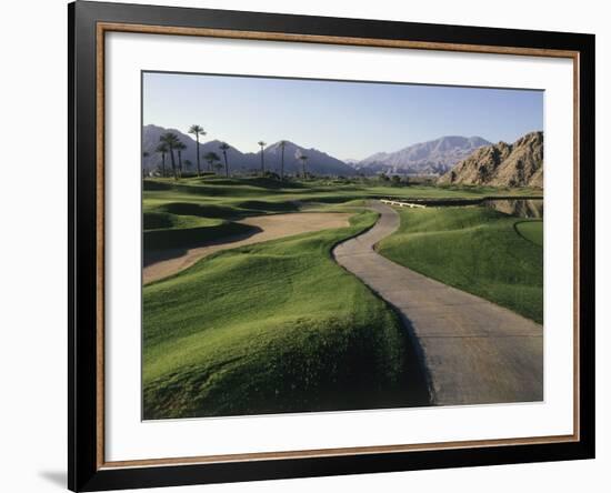La Quinta Golf Course, California, USA-null-Framed Photographic Print