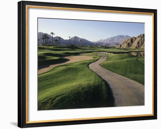 La Quinta Golf Course, California, USA-null-Framed Photographic Print