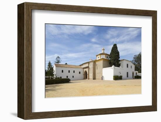 La Rabida Monastery where Columbus stayed before historic voyage of 1492, La Rabida, Huelva, Costa -Stuart Black-Framed Photographic Print