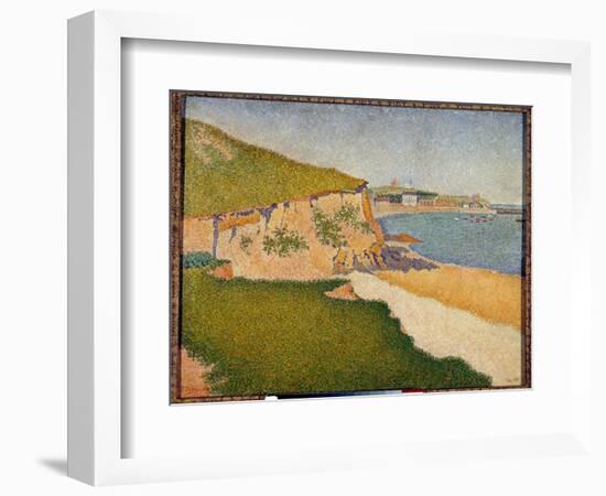 La Rade De Portrieux (Saint-Quay-Portrieux (Saint Quay Portrieux), Cote D'armor) - Painting by Paul-Paul Signac-Framed Giclee Print