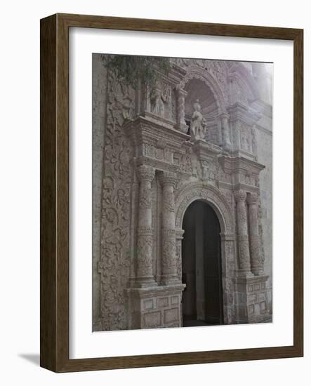 La Recoleta, Arequipa, Peru, Peruviann, Latin America, Latin American South America-Simon Montgomery-Framed Photographic Print