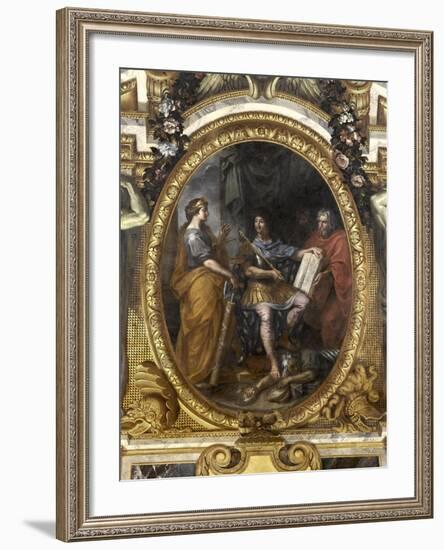 La Réformation de la justice, 1667-Charles Le Brun-Framed Giclee Print