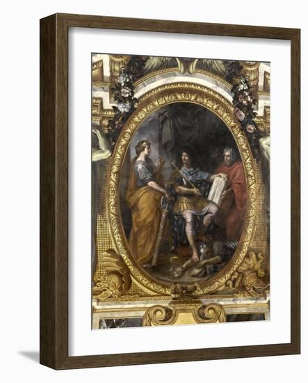 La Réformation de la justice, 1667-Charles Le Brun-Framed Giclee Print