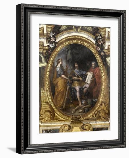 La Réformation de la justice, 1667-Charles Le Brun-Framed Giclee Print