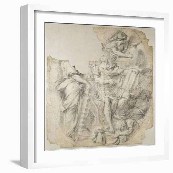 La Réformation de la Justice-Charles Le Brun-Framed Giclee Print