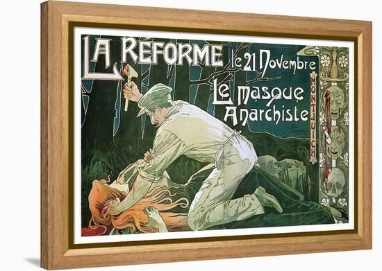 La Reforme-Privat Livemont-Framed Stretched Canvas