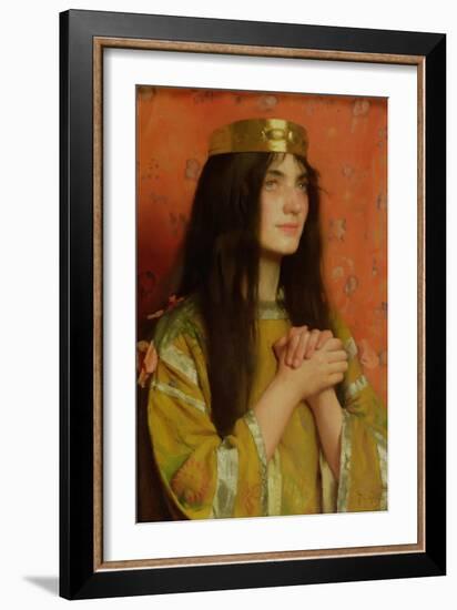 La Reine Clothilde-Thomas Cooper Gotch-Framed Giclee Print