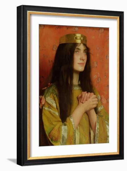 La Reine Clothilde-Thomas Cooper Gotch-Framed Giclee Print