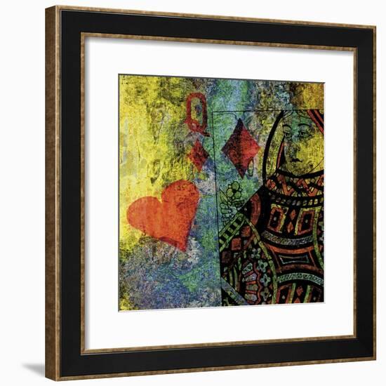 La Reine De Carreau-Jean-François Dupuis-Framed Premium Giclee Print