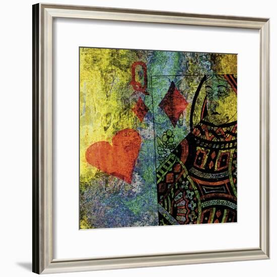 La Reine De Carreau-Jean-François Dupuis-Framed Premium Giclee Print