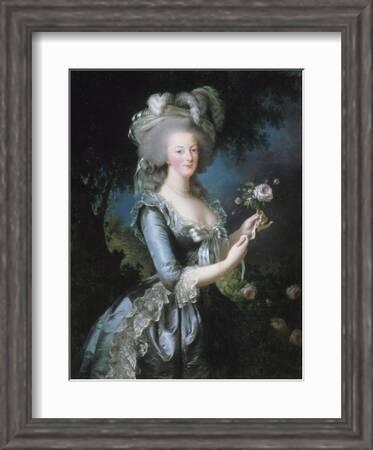 La reine Marie-Antoinette dit "à la Rose" (1755-1793)' Giclee Print -  Elisabeth Louise Vigée-LeBrun | Art.com