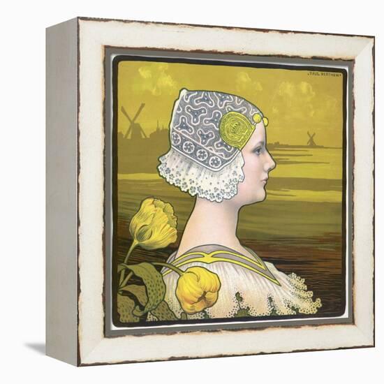 La Reine Wilhelmine-Paul Berthon-Framed Premier Image Canvas