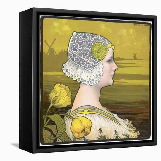 La Reine Wilhelmine-Paul Berthon-Framed Premier Image Canvas